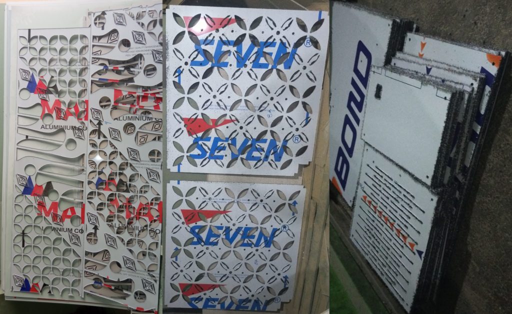 Jasa laser cutting acp