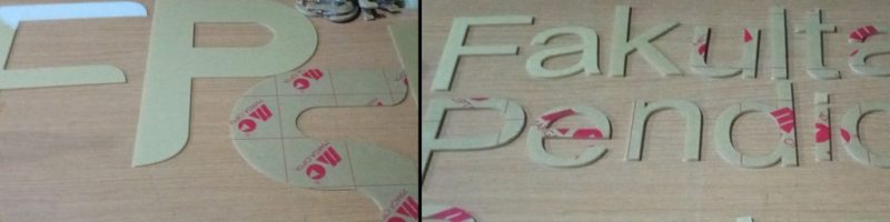 Jasa Laser Cutting Akrilik